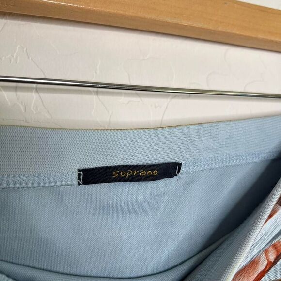 vintage Y2K soprano shark bite hem strapless ruched tube top flowy fairy dress - Picture 4 of 7